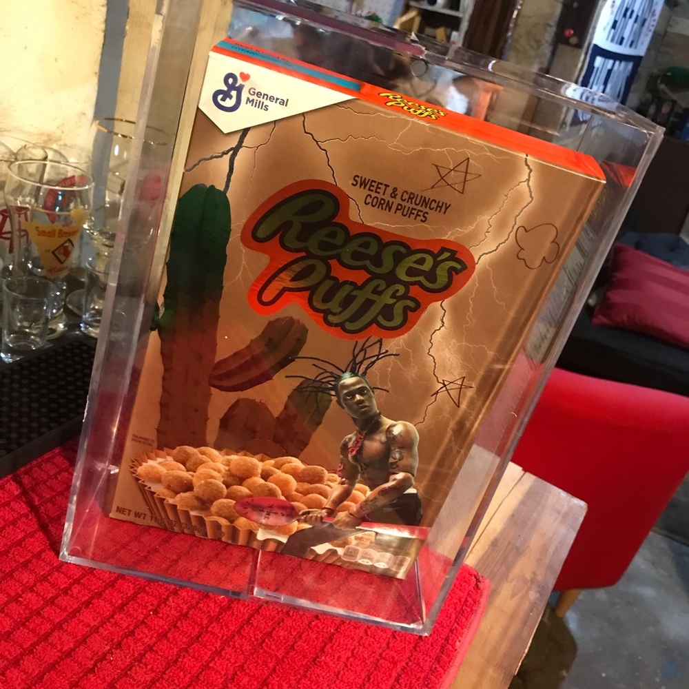 Travis Scott x Reese’s Puff’s Cereal